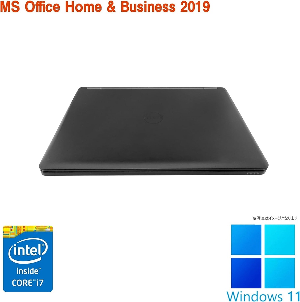 DELL ノートPC E5450/14型/Win 11 Pro/MS Office H&B 2019/Core i7 ...